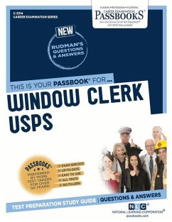Window Clerk (Usps) (C-3314): Passbooks Study Guide Volume 3314 - National Learning Corporation
