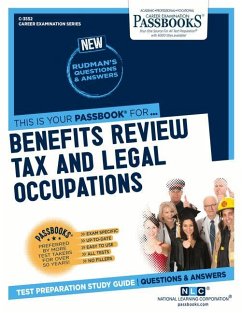 Benefits Review, Tax and Legal Occupations (C-3552): Passbooks Study Guide Volume 3552 - National Learning Corporation