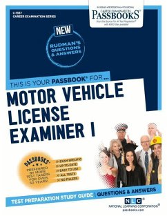 Motor Vehicle License Examiner I (C-1937): Passbooks Study Guide Volume 1937 - National Learning Corporation