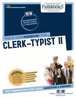 Clerk-Typist II (C-3572): Passbooks Study Guide Volume 3572 - National Learning Corporation