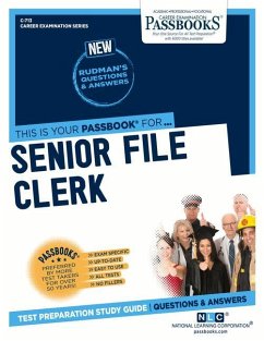 Senior File Clerk (C-713): Passbooks Study Guide Volume 713 - National Learning Corporation