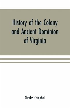 Cover History of the colony and ancient dominion of Virginia