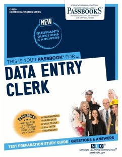 Data Entry Clerk (C-3339): Passbooks Study Guide Volume 3339 - National Learning Corporation