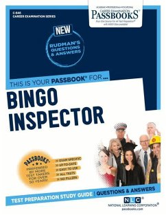 Bingo Inspector (C-846): Passbooks Study Guide Volume 846 - National Learning Corporation