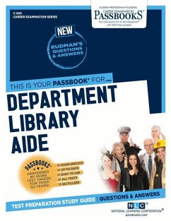 Department Library Aide (C-206): Passbooks Study Guide Volume 206 - National Learning Corporation