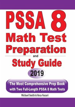 Cover PSSA 8 Math Test Preparation and Study Guide