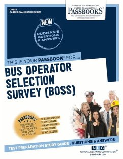 Bus Operator Selection Survey (Boss) (C-4553): Passbooks Study Guide Volume 4553 - National Learning Corporation