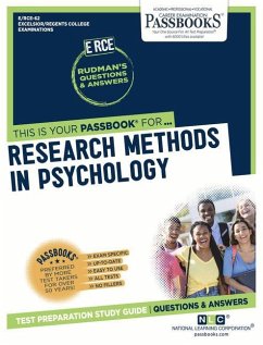 Research Methods in Psychology (Rce-62): Passbooks Study Guide Volume 62 - National Learning Corporation
