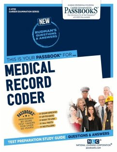 Medical Record Coder (C-4728): Passbooks Study Guide Volume 4728 - National Learning Corporation