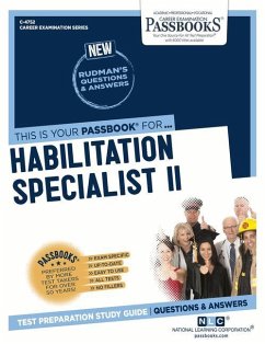 Habilitation Specialist II (C-4752): Passbooks Study Guide Volume 4752 - National Learning Corporation