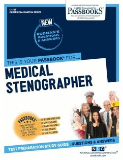 Medical Stenographer (C-1368): Passbooks Study Guide Volume 1368 - National Learning Corporation