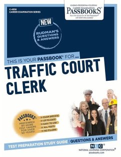 Traffic Court Clerk (C-4556): Passbooks Study Guide Volume 4556 - National Learning Corporation