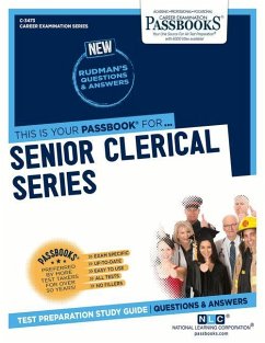 Senior Clerical Series (C-3473): Passbooks Study Guide Volume 3473 - National Learning Corporation