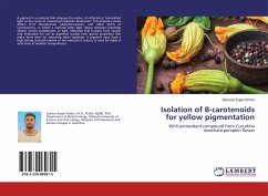 Isolation of B-carotenoids for yellow pigmentation - Eugin Simon, Samson