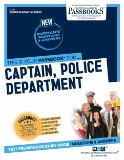 Captain, Police Department (C-121): Passbooks Study Guide Volume 121 - National Learning Corporation