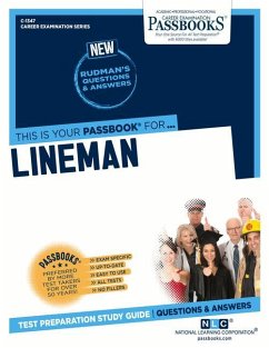 Lineman (C-1347): Passbooks Study Guide Volume 1347 - National Learning Corporation