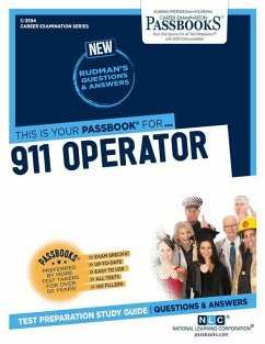 911 Operator (C-3594): Passbooks Study Guide Volume 3594 - National Learning Corporation