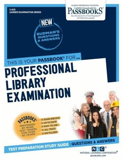 Professional Library Examination (C-623): Passbooks Study Guide Volume 623 - National Learning Corporation