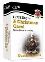 GCSE English - A Christmas Carol Revision Question Cards - CGP Books