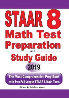 STAAR 8 Math Test Preparation and study guide - Smith, Michael; Nazari, Reza