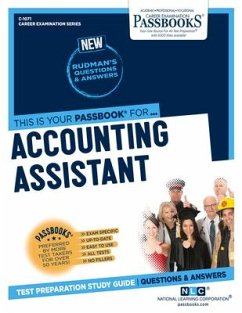 Accounting Assistant (C-1071): Passbooks Study Guide Volume 1071 - National Learning Corporation