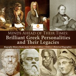 Cover Minds Ahead of Their Times : Brilliant Greek Personalities and Their Legacies   Biography History Books Junior Scholars Edition   Children's Historical Biographies (eBook, ePUB)
