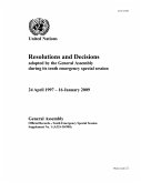 Resolutions and Decisions Adopted by the General Assembly during its Tenth Emergency Special Session (eBook, PDF)