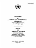Statement of Treaties and International Agreements / Relevé des Traités et Accords Internationaux (eBook, PDF)