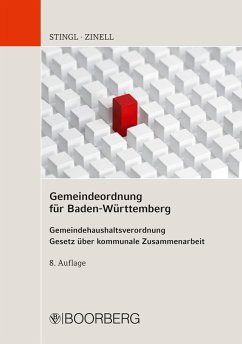 Gemeindeordnung für Baden-Württemberg (eBook, ePUB) - Stingl, Johannes; Zinell, Herbert O.