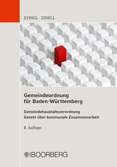 Gemeindeordnung für Baden-Württemberg (eBook, PDF) - Stingl, Johannes; Zinell, Herbert O.