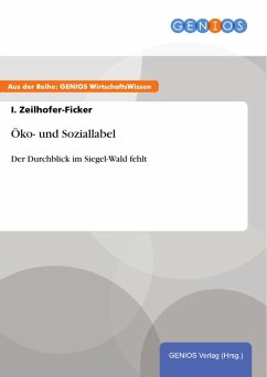Öko- und Soziallabel (eBook, PDF) - Zeilhofer-Ficker, I.