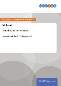 Familienunternehmen (eBook, PDF) - Dengl, M.