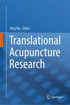 Translational Acupuncture Research (eBook, PDF)