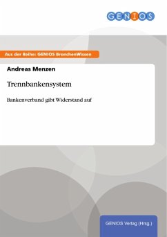 Trennbankensystem (eBook, PDF) - Menzen, Andreas
