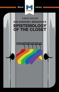 Cover An Analysis of Eve Kosofsky Sedgwick's Epistemology of the Closet (eBook, PDF)