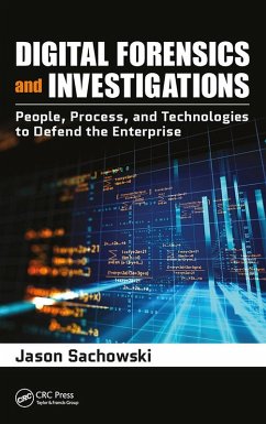 Digital Forensics and Investigations (eBook, PDF) - Sachowski, Jason