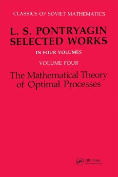 Mathematical Theory of Optimal Processes (eBook, ePUB) - Pontryagin, L. S.