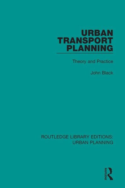 Urban Transport Planning (eBook, PDF) Urban Transport Planning (eBook, PDF)