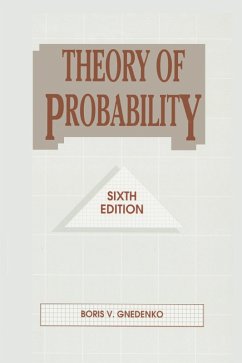 Theory of Probability (eBook, ePUB) - Gnedenko, Boris V.