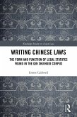 Writing Chinese Laws (eBook, PDF)