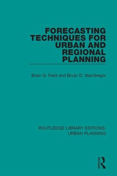 Cover Forecasting Techniques for Urban and Regional Planning (eBook, ePUB)