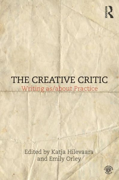 The Creative Critic (eBook, ePUB) The Creative Critic (eBook, ePUB)