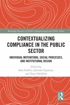 Contextualizing Compliance in the Public Sector (eBook, ePUB)