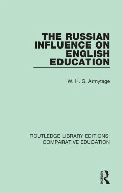 Cover The Russian Influence on English Education (eBook, PDF)