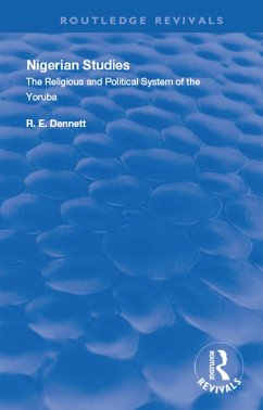 Nigerian Studies (eBook, PDF) - Dennett, R. E.