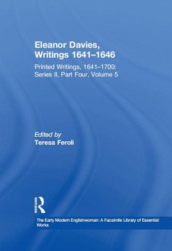 Cover Eleanor Davies, Writings 1641¿1646 (eBook, ePUB)