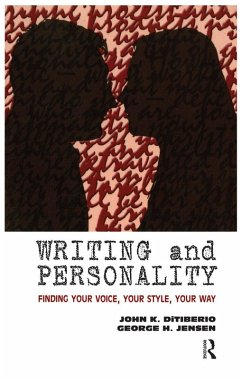 Writing and Personality (eBook, PDF) - K. DiTiberio, John; H. Jensen, George