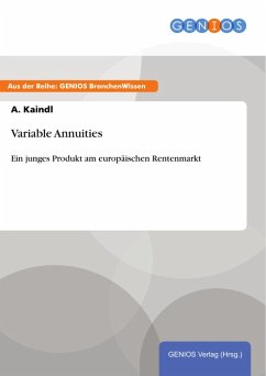 Variable Annuities (eBook, PDF) - Kaindl, A.