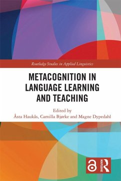 Metacognition in Language Learning and Teaching (eBook, PDF)