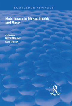 Cover Main Issues in Mental Health and Race (eBook, ePUB)